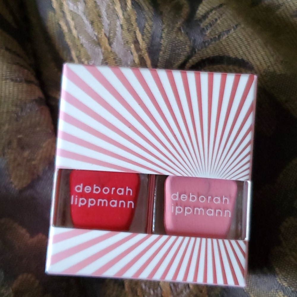Deborah Lippmann set of two nailpolish ped set